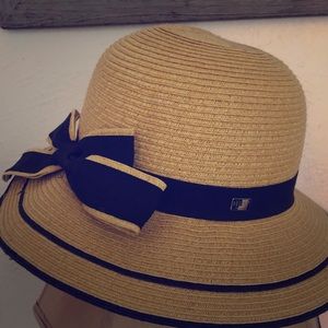 HBY Yellow Safari Tan Beach Hat NWT